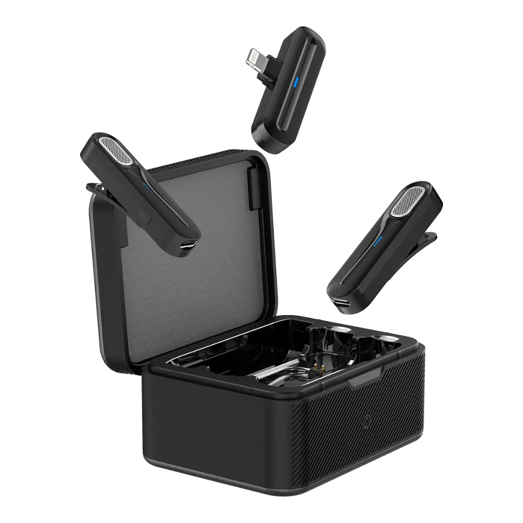 (MC01-L)  Lavalier One For Two Wireless Microphone