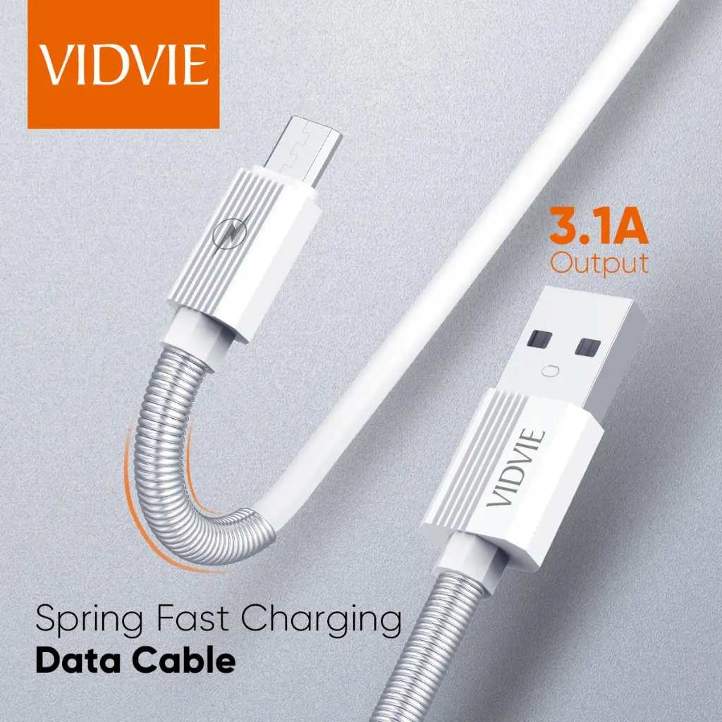 (VI-C510v)  Spring Fast Charging Data Cable