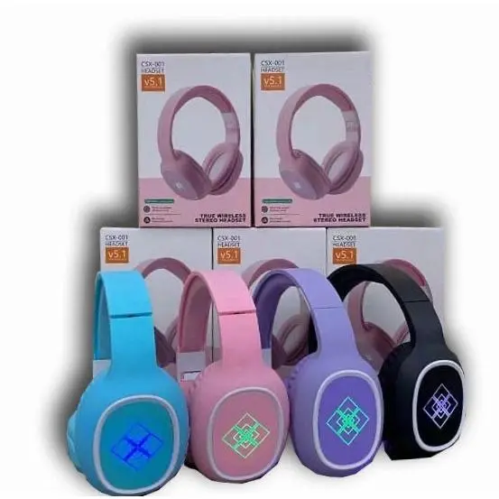 RGB Gaming Wireless Headset with Microphone CSX-001
