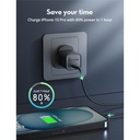 RAVPower RP-PC1056 PD30W GaN Charger Black