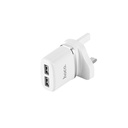 Hoco C12 Dual-Port USB Wall Charger with Lightning Cable Bundle